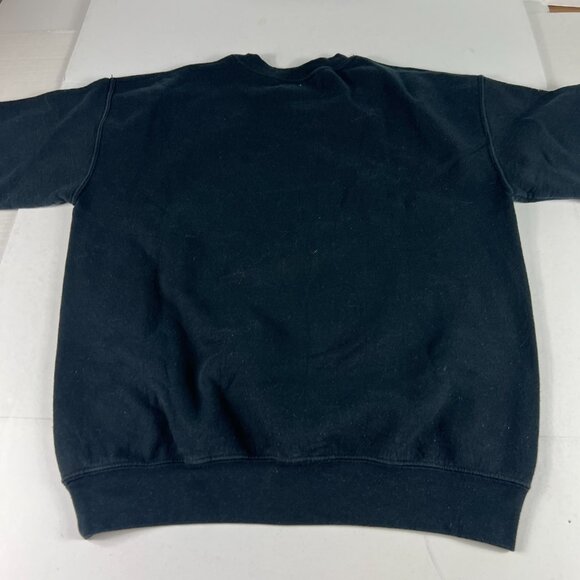 Logic 301 Rap Sweatshirt Adult Medium Black Faded Arch Logo Pullover Crewneck - Picture 7 of 12